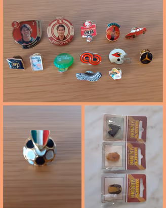 17 Spille pins anni 80 Juventus scudetto Mercedes