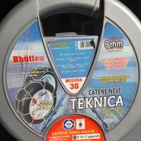 catene neve auto nuove, Teknica. Misura 30