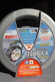 catene neve auto nuove, Teknica. Misura 30
