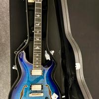 PRS SE Hollowbody II Faded Blue Burst