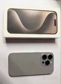 IPhone 15 Pro 128 GB Titanio Naturale