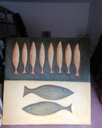 Grande quadro su tela moderno