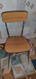 Sedie vintage in formica 