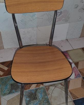 Sedie vintage in formica 