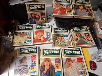 Enciclopedia maglia uncinetto cucito completa 