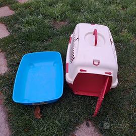 trasportino e lettiera