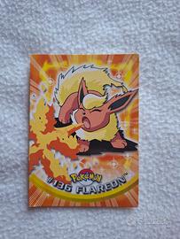 #136 Flareon - Card Pokemon Topps TV Animation Edi
