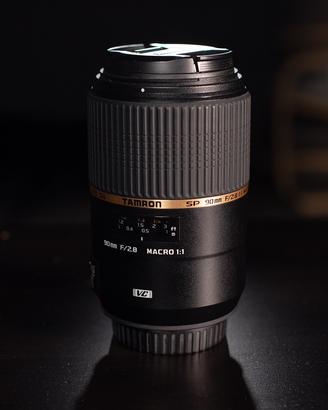 Tamron 90mm 2.8 attacco ef macro 1:1 obiettivo pro