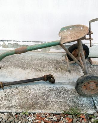 Carrello per motocoltivatore e cardano
