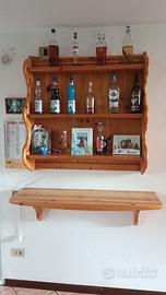 piattaia e mensole in abete