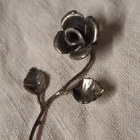 argento 800 rosa in miniatura 