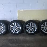 4 Cerchi 16 + Gomme VW Golf 5/6/7 Skoda Seat Audi