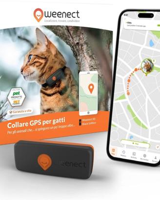 Collare GPS per gatti Weenect Cat XS, Il più picco