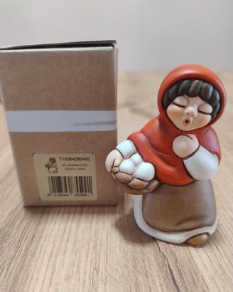 Presepe Thun Donna con cesto uova