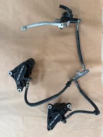 Impianto freni anteriori completo suzuki rgv 250