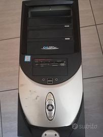 Case PC desktop ColorSit ATX – nero/argento