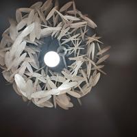 lampadario in madreperla (non plastica)
