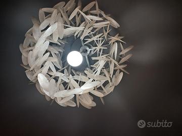 lampadario in madreperla (non plastica)