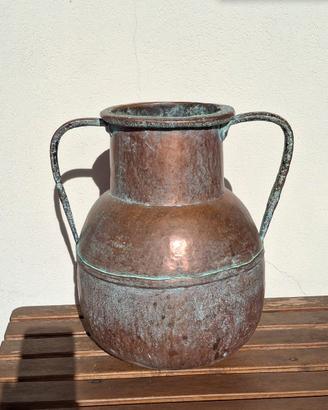Grande vaso in rame