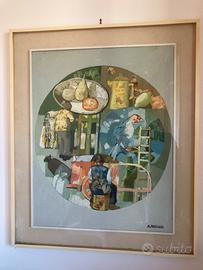 Olio su tavola pAOLUCCI 70 × 90