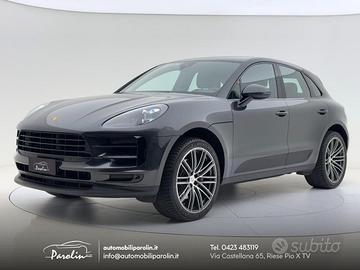 PORSCHE Macan 3.0 S Scarico-Telecamera-Black pack-