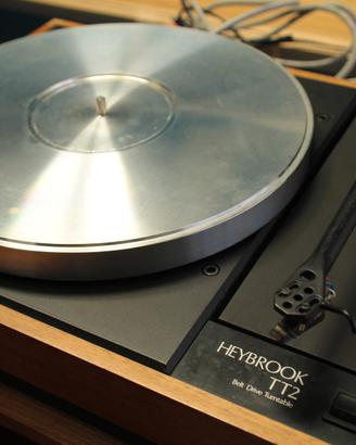 Giradischi Heybrook TT2 con braccio Rega RB300