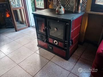 Termostufa a legna La Nordica modello Termorosa DS