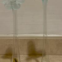 2 vasi fiore murano Icam