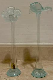 2 vasi fiore murano Icam