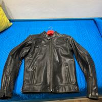 Giubbotto moto in pelle Segura Iron - Tg 48 uomo