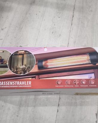 Stufa Lampada Riscaldante Infrarossi Alpina 2000W