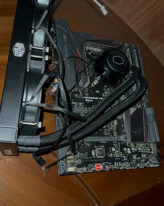 Pc dissipatore scheda madre intel ram pezzo unico