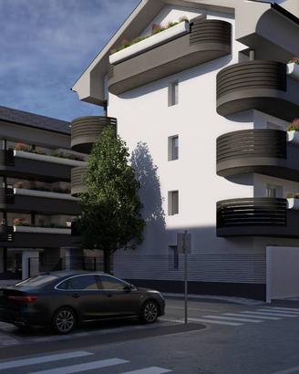 Appartamento di 115 m² con 3 locali e box auto a V
