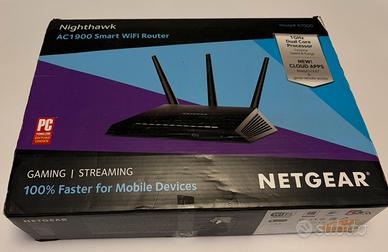 NETGEAR R7000 - Smart WiFi Router Nighthawk AC1900