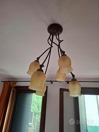 lampadario camera  + 2 abat jour