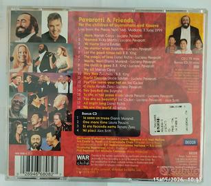 CD doppio Pavarotti e Friends 