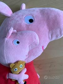 Pupazzo Peppa Pig mamma bambina