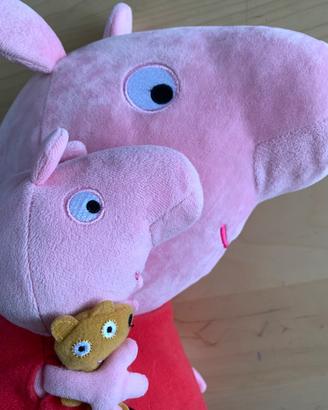 Pupazzo Peppa Pig mamma bambina