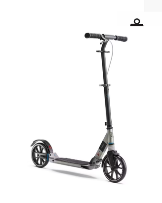 OXELO Monopattino adulto TOWN 7XL nero