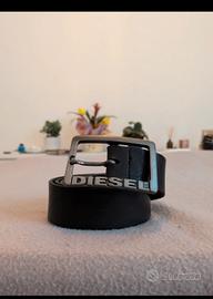 Cintura DIESEL vintage Anni 2000 - 100% pelle, ner