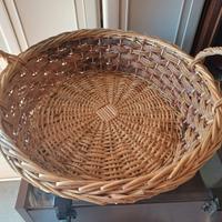 Grande cesta in vimini