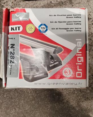 Barre tetto + kit montaggio RENAULT CLIO IV