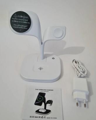 Caricabatterie wireless compatibile con APPLE