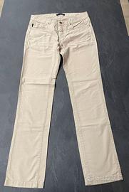 Jeans da uomo color beige - sabbia regular fit