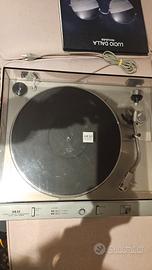 Giradischi Akai direct drive AP-D33 + 2 testine
