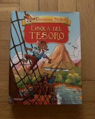 Libro “L’isola del tesoro”, Geronimo Stilton