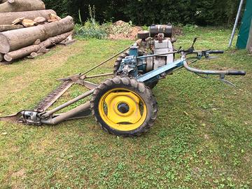 Trattorino tipo BCS Barra falciante Bertolini 124