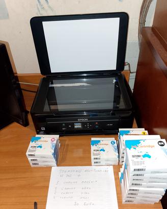 Stampante Epson multifunzione xp-342+18 cartucce n