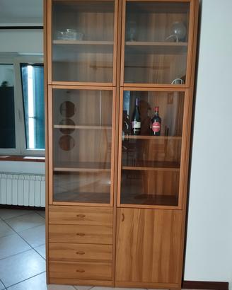 Libreria in noce 