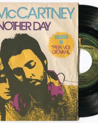 1971 PAUL McCartney ANOTHER DAY 45 GIRI VINILE